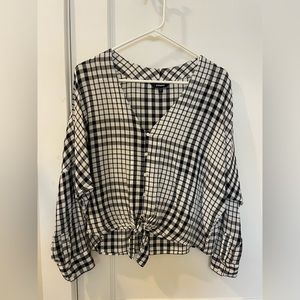Express drop shoulder blouse